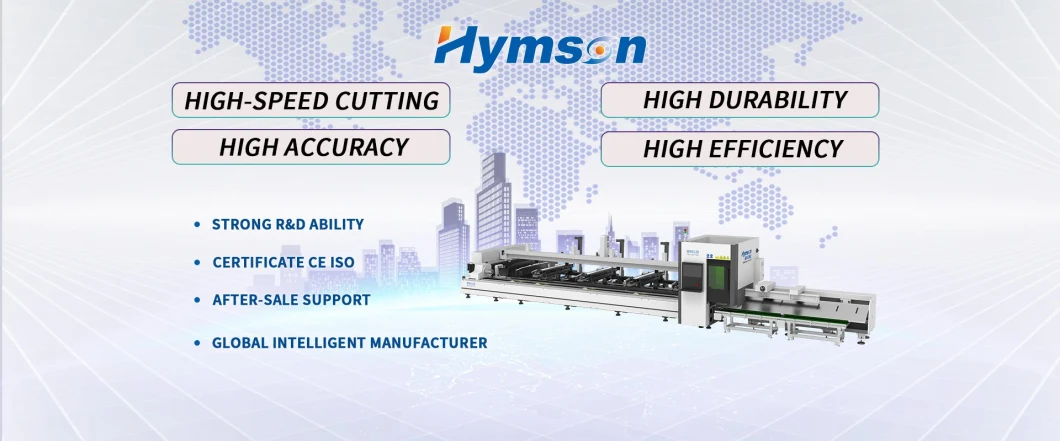 High Speed Tube Laser Cutting /CNC Fiber Laser Cutting Machine for Metal Pipe Cutting 3000W Metal Tube Cutting