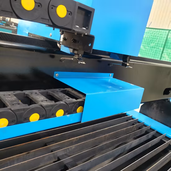 Máquina de corte a laser de alimentação automática de bobina com plataforma de corte de esteira